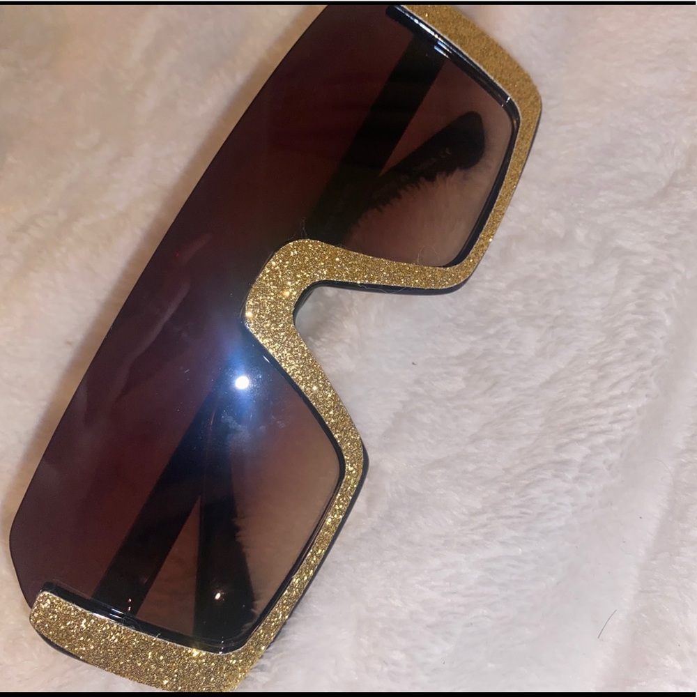 Gold Trim Sunglasses